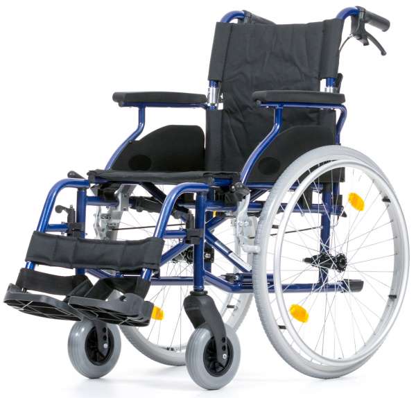 Leichtgewichtrollstuhl Bison 2 Blue 51 cm  unter Mobilität>Rollstühle